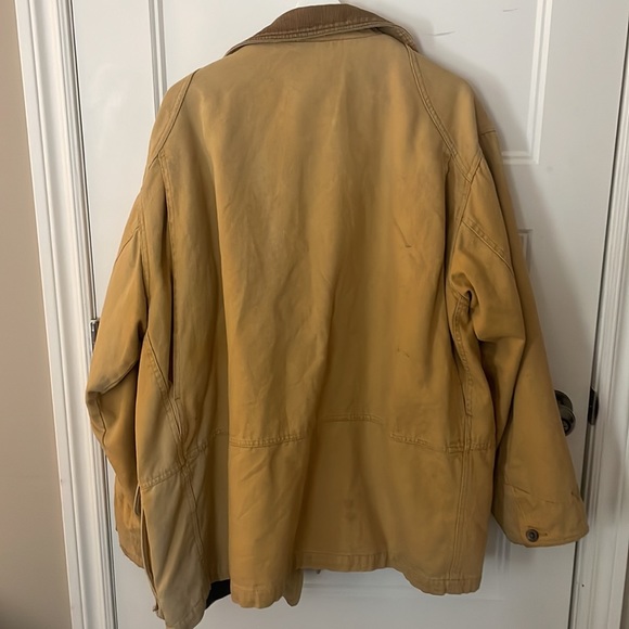 Beige Eddie Bauer work jacket - Picture 3 of 4